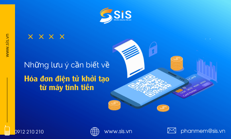 Hóa đơn điện tử khởi tạo từ máy tính tiền và những lưu ý cần biết